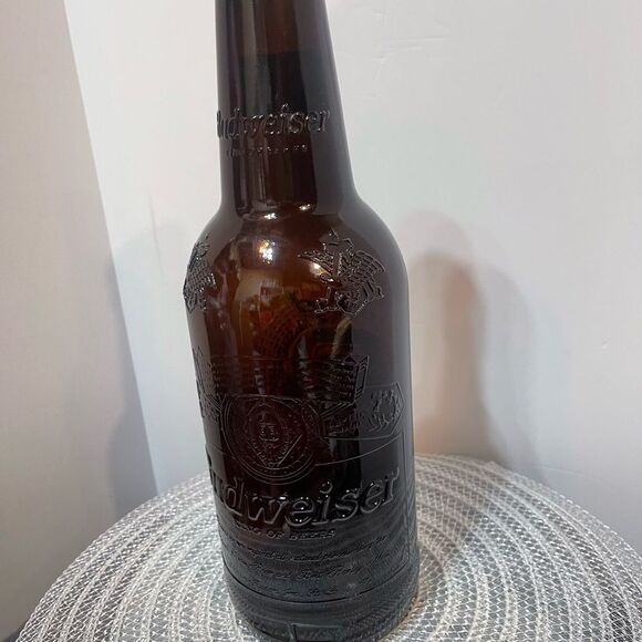 Vintage Dale Earnhardt Jr #8 Budweiser 2000 Glass Bottle - Picture 6 of 13